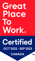 Great Place to Work Certified Oct 2022 - Sep 2023 Canada
