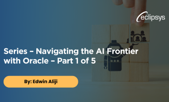 Series – Navigating the AI Frontier with Oracle – Part 1 of 5