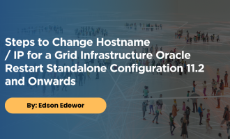Steps to Change Hostname IP for a Grid Infrastructure Oracle Restart Standalone Configuration 11.2 and Onwards