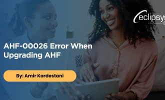 AHF 00026 Error When Upgrading AHF